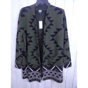 Frye Women's The Cozy‎ Cardigan Green Womens Size Medium